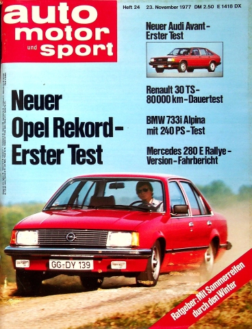 Auto Motor und Sport 24/1977 Auto Motor und Sport 24/1977